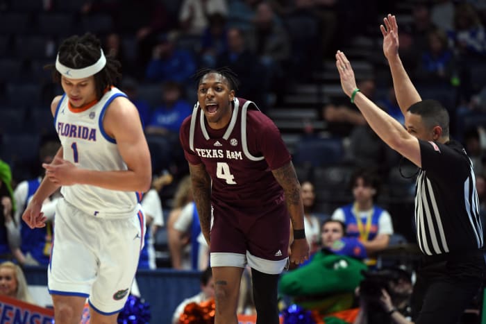 Texas A&M guard Wade Taylor IV was a 2,000-point scorer at Lancaster High School.